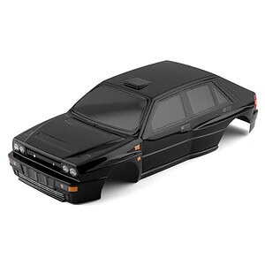Killerbody Lancia Delta HF Integrale Pre-Painted 1/10 Rally Black - KLR-48289 - Body (Clear)