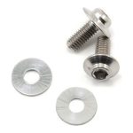 Lunsford Titanium Motor Screws 3x7mm (2) LNS7932