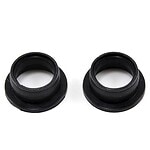 ProTek RC 1/8 Scale .21 & .28 Silicone Exhaust Manifold Gasket Set (Black) (2)
