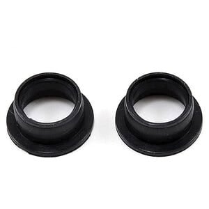 ProTek RC 1/8 Scale .21 & .28 Silicone Exhaust Manifold Gasket Set (Black) (2)