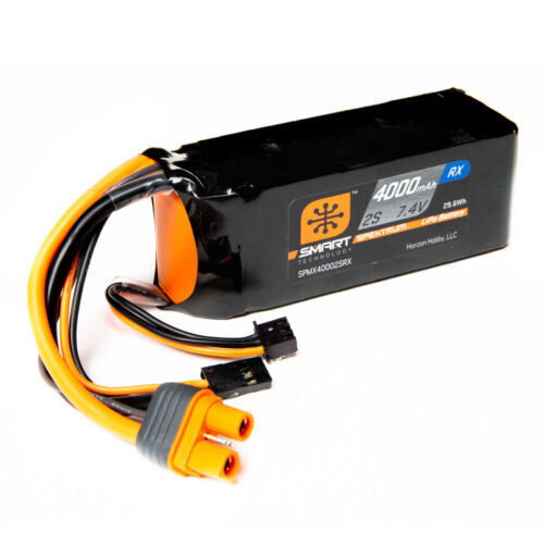 Spektrum 4000mah 2s 7.4v Smart LiPo Battery