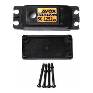 Savox Servo Case Set w/4 Screws SAVCSC1252MG