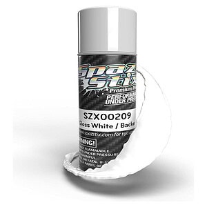 Spaz Stix Solid White/Backer Aerosol Paint 3.5oz SZX00209
