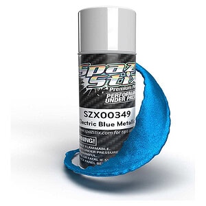 Spaz Stix Electric Blue Metallic Aerosol Paint 3.5oz SZX00349