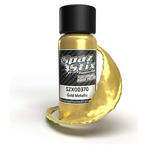 Spaz Stix Gold Metallic Airbrush Paint 2oz SZX00370