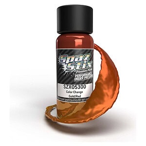 Spaz Stix Gold/Red Color Change Airbrush Paint 2oz SZX05300
