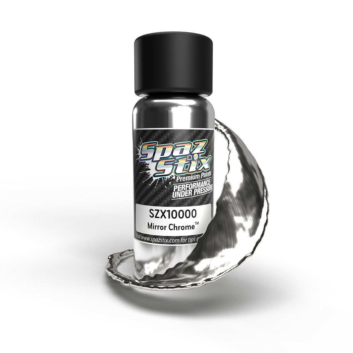 Spaz Stix Ultimate Mirror Chrome Airbrush Paint 2oz SZX10000