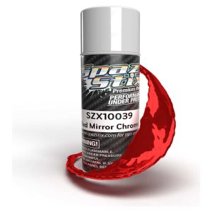 Spaz Stix Red Mirror Chrome Aerosol Paint 3.5oz SZX10039
