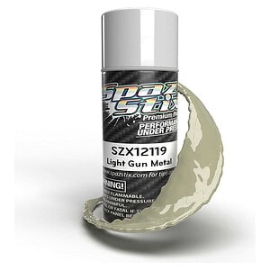 Spaz Stix Light Gunmetal Aerosol Paint 3.5oz SZX12119