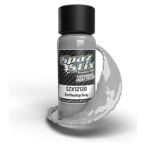 Spaz Stix Battleship Gray Airbrush Paint 2oz SZX12120