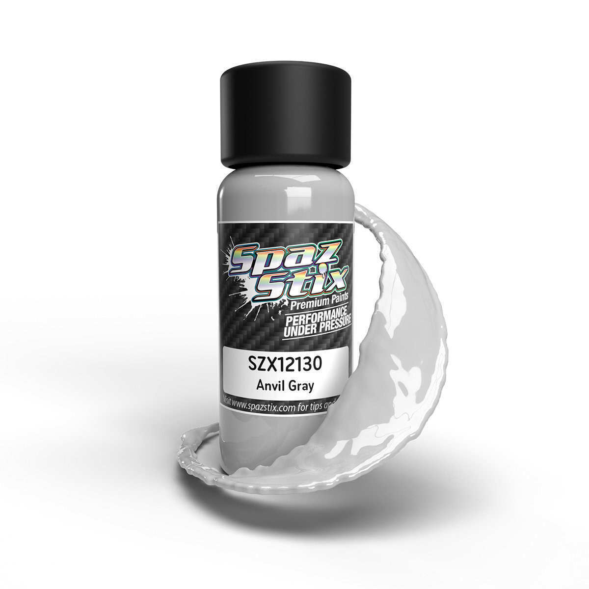 Spaz Stix Anvil Gray Airbrush Paint 2oz SZX12130