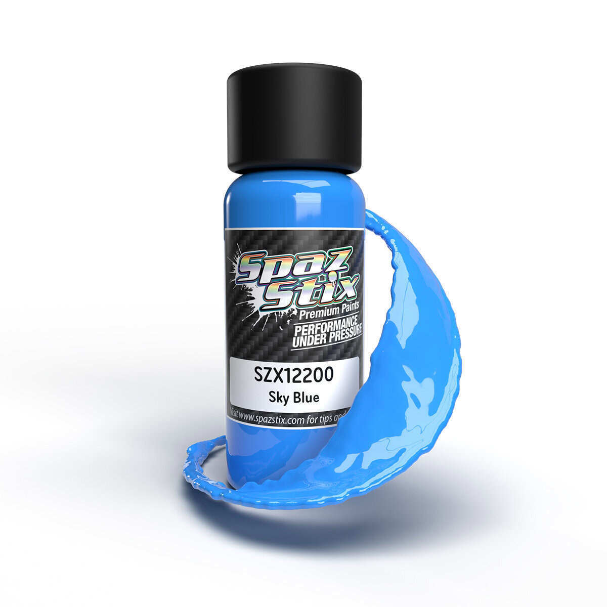 Sky Blue RC Car Paint for Customization and Performance Enhancement.