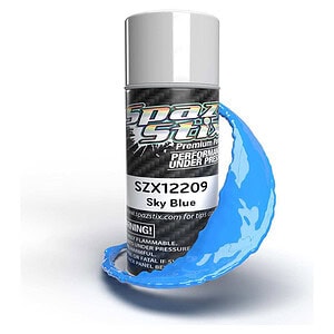 Spaz Stix Solid Sky Blue Aerosol Paint 3.5oz SZX12209