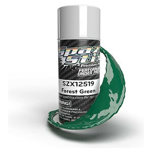 Spaz Stix Forest Green Aerosol Paint 3.5oz SZX12519