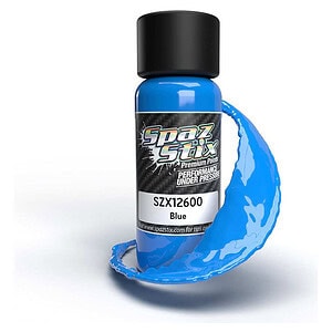 Spaz Stix Solid Blue Airbrush Paint 2oz SZX12600