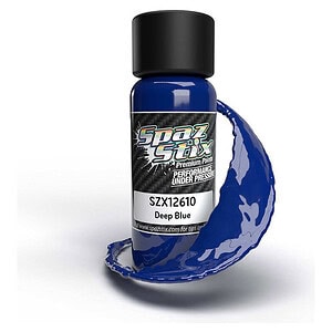 Spaz Stix Deep Blue Airbrush Paint 2oz SZX12610