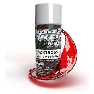 Spaz Stix Candy Apple Red Aerosol Paint 3.5oz SZX15059