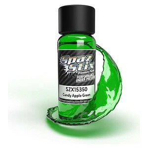 Spaz Stix Candy Apple Green Airbrush Paint 2oz SZX15350