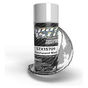 Spaz Stix Translucent Black Aerosol Paint for Window Tint/Drop Shadows 3.5oz SZX15709