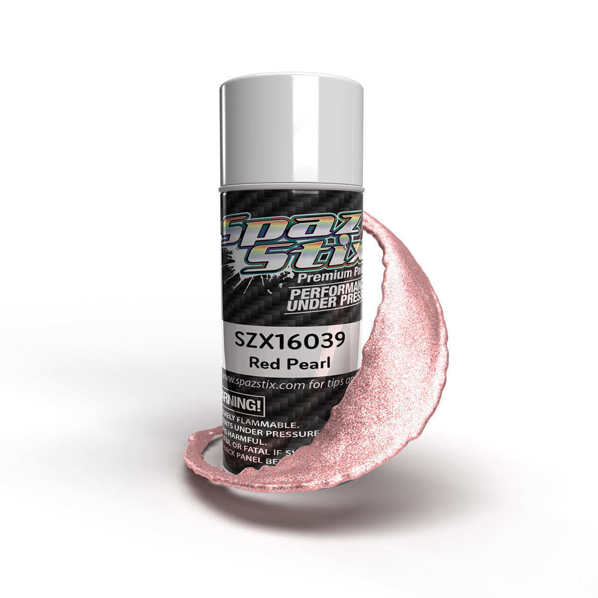 Spaz Stix Red Pearl Aerosol Paint 3.5oz SZX16039