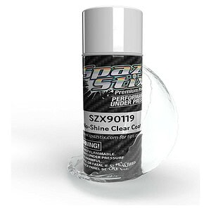 Spaz Stix No-Shine Exterior Matte Finish Clear Coat Aerosol Paint 3.5oz SZX90119