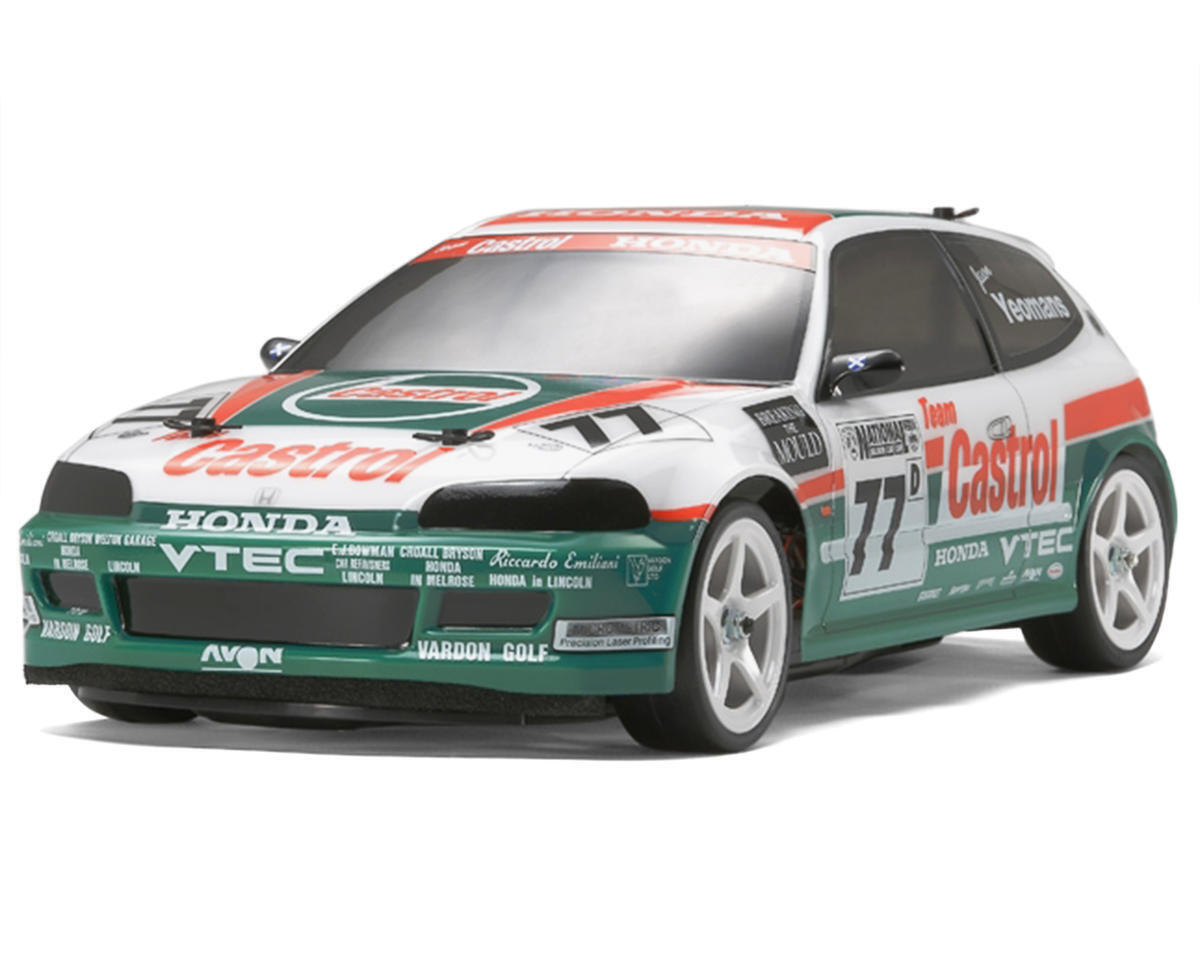 Tamiya Castrol Honda Civic VTi Set - TAM51421 - Body (Clear) - tam51421-jpg Tamiya Castrol Honda Civic VTi Set - TAM51421 - Body (Clear)