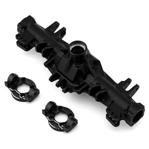 Treal Hobby Losi LMT CNC-Machined Aluminum Front Axle Housing (Black)