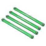 Treal Hobby Losi LMT Aluminum Upper Link Bars (Green) (4)