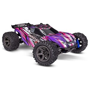 1/10 Rustler 4X4 Brushless RTR Stadium Truck w/BL-2S Pink