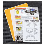 XXX Main Micro Pro Flames Paint Mask