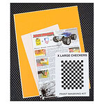 XXX Main X Large Checkers Paint Mask