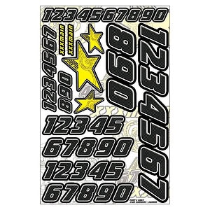 XXX Main Star Numbers - Carbon