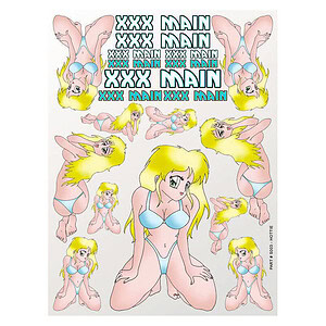 XXX Main Hottie Sticker Sheet