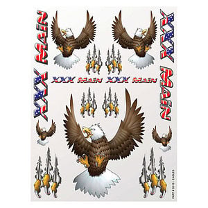 XXX Main Eagles Sticker Sheet