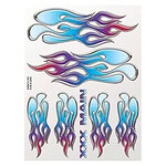 XXX Main Ice Flames Sticker Sheet