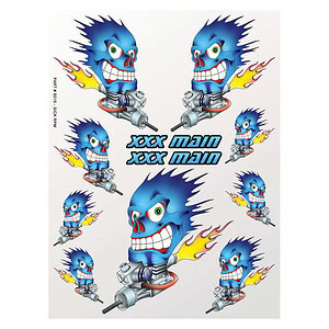 XXX Main Sick RPM Sticker Sheet
