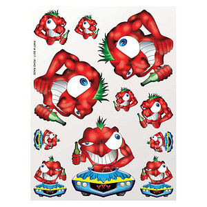 XXX Main Road Rage Sticker Sheet