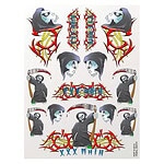 XXX Main Tribal Death Sticker Sheet