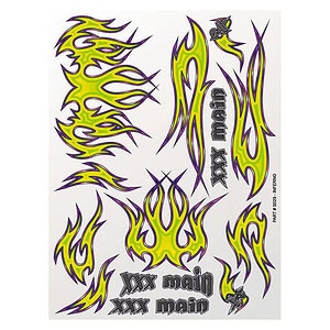 XXX Main Inferno Sticker Sheet