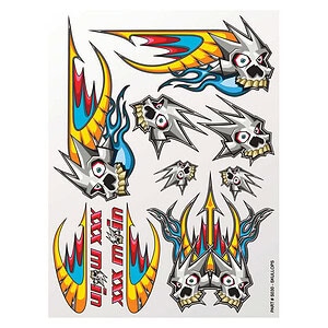 XXX Main Skullops Sticker Sheet