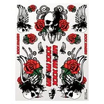XXX Main Skulls & Roses Sticker Sheet