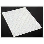 XXX Main Chrome Diamond Plate Decal 8 x 11