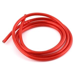 Yeah Racing 12AWG Transparent Wire (Red) (3.2) YEA-WPT-0137RD