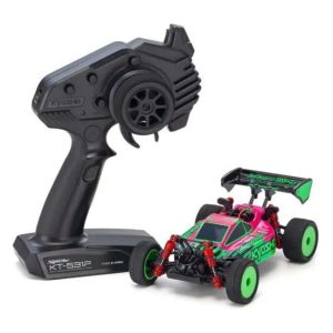 1/28 Kyosho Mini-Z Buggy INFERNO MP9 TKI - Pink / Green