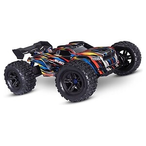 1/8 Traxxas Sledge 4WD Truck w/Belted Sledgehammer Tires Blue