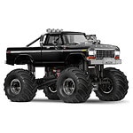 Monster RC Truck. High-performance RC monster truck with oversized tires and powerful engine.