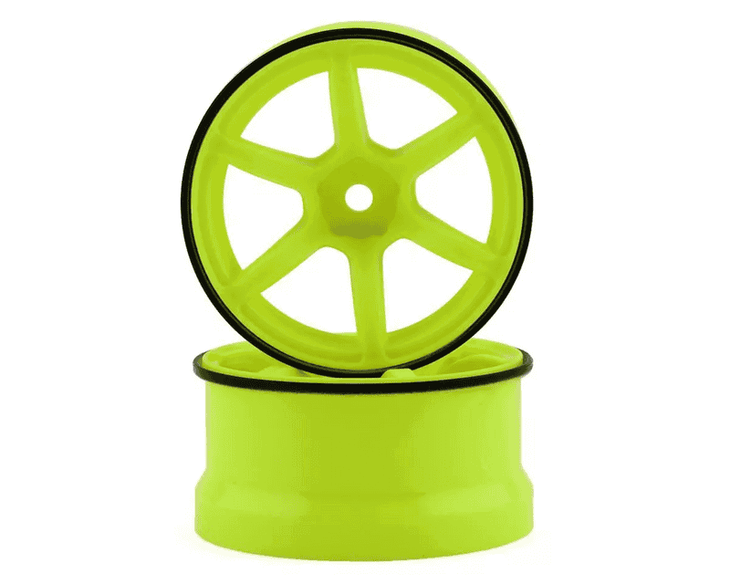 Yokomo 12mm Hex Racing Performer High Traction RWD Drift Wheels - Yellow (2) RP-6313Y6A - image-214 Yokomo 12mm Hex Racing Performer High Traction RWD Drift Wheels - Yellow (2) RP-6313Y6A