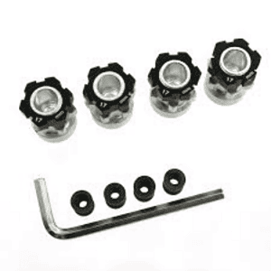 PowerHobby Hex Hub Adapters 12mm to 17mm w/6mm Offset PHB5539