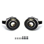 Treal Axial SCX24 Brass Front Steering Knuckles 18g for SCX24 (Type B)