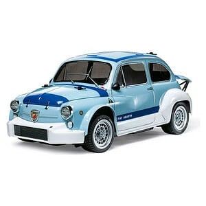 1/10 Tamiya Fiat Abarth 1000 TCR Berlina Corse MB-01 Chassis Blue Grey Pre-Painted Body RC Kit TAM47492-A